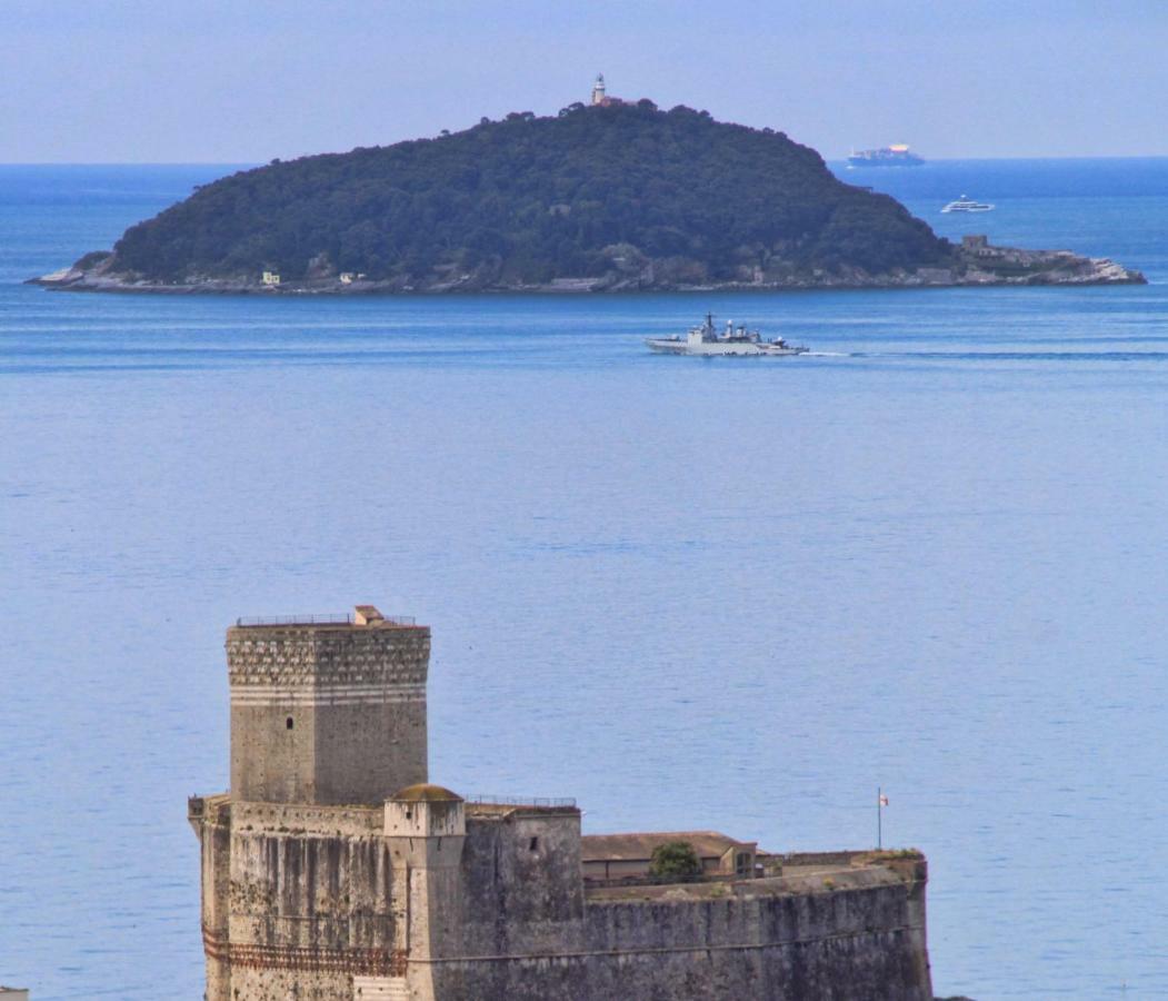 Villa Casa A Lerici Nell'Antico Borgo Exterior foto